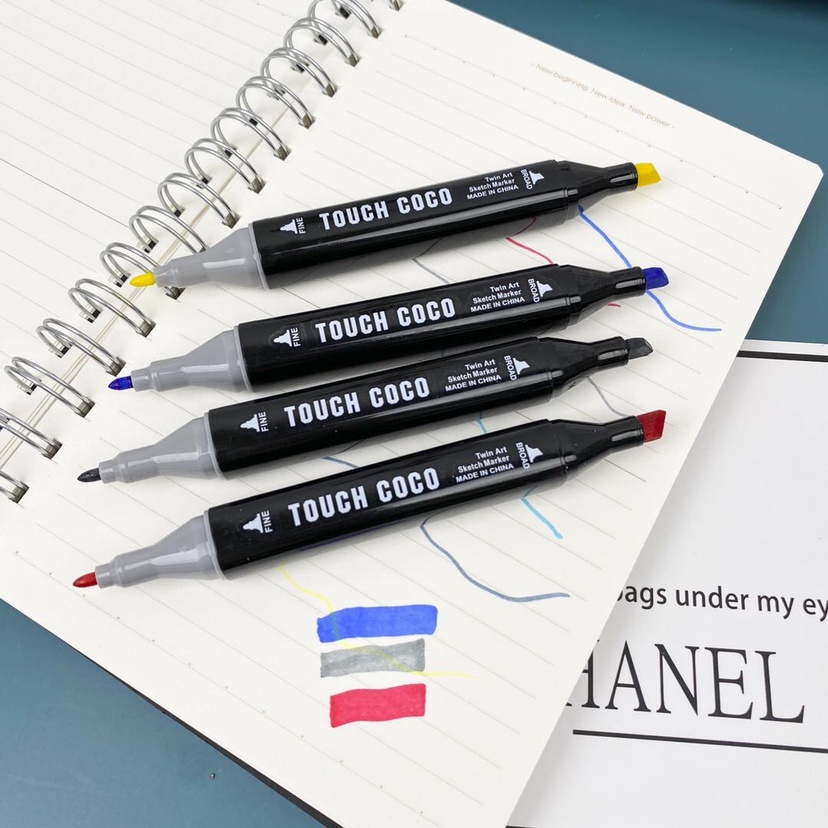 24/36/48/60/80 Colors Mark Pen Marker Set Sketching Markers Art School ...