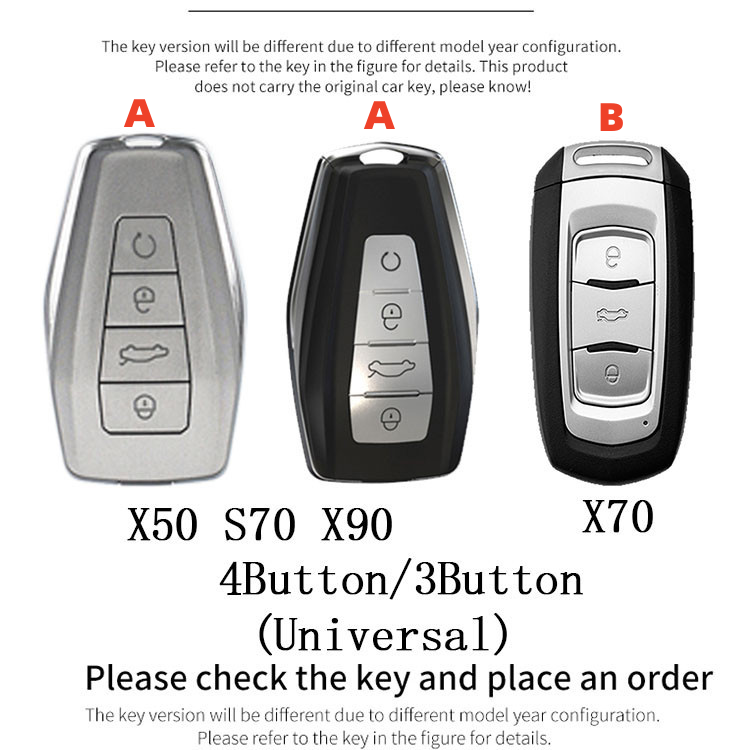 【New】For Proton X50 X90 2025 S70 X70 Luxury Zinc Alloy Leather Smart ...