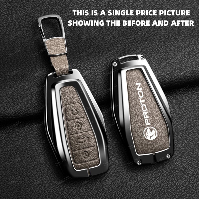 【New】For Proton X50 X90 2025 S70 X70 Luxury Zinc Alloy Leather Smart ...