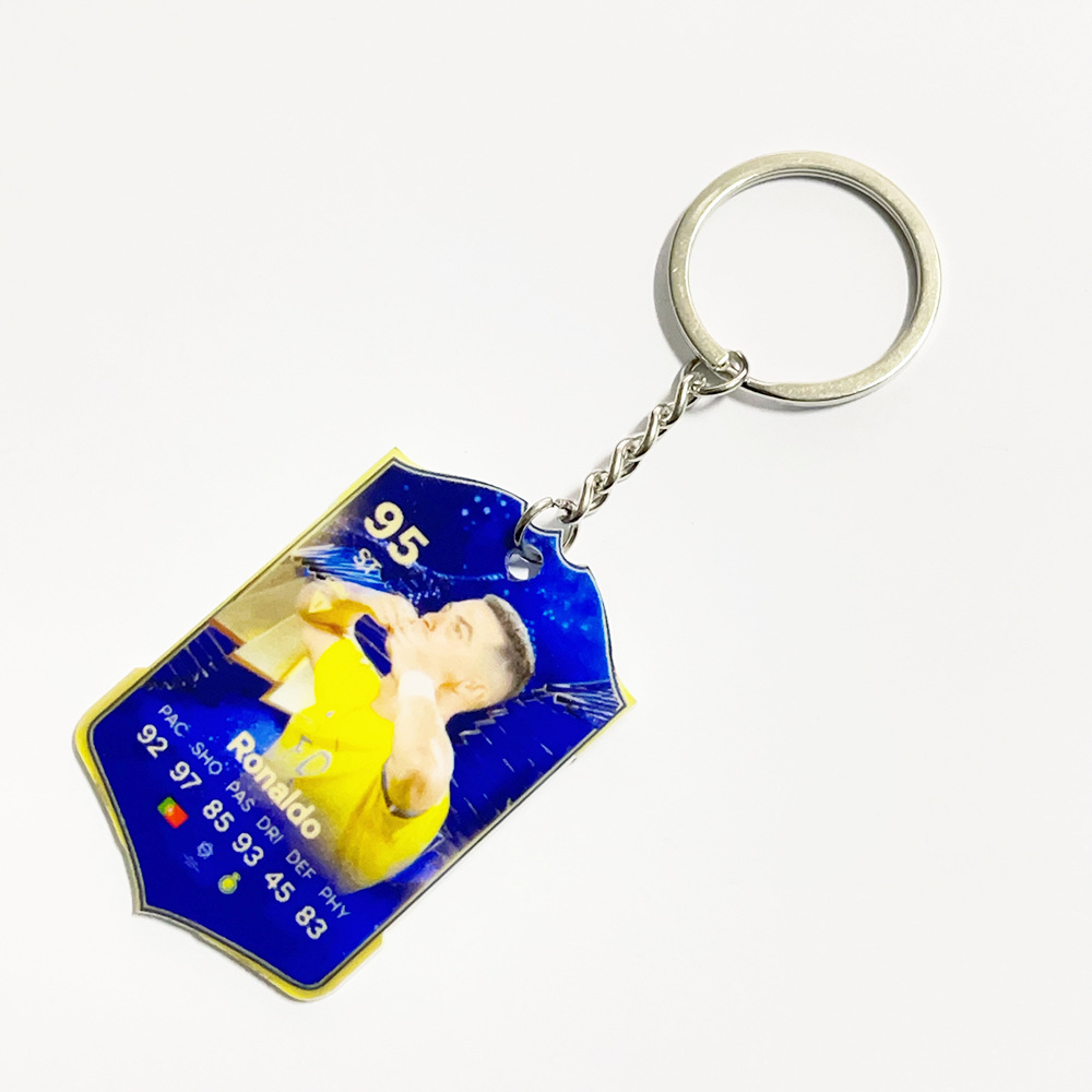 Keychain Bag Pendant Football Brand Club Keychain Manchester United ...