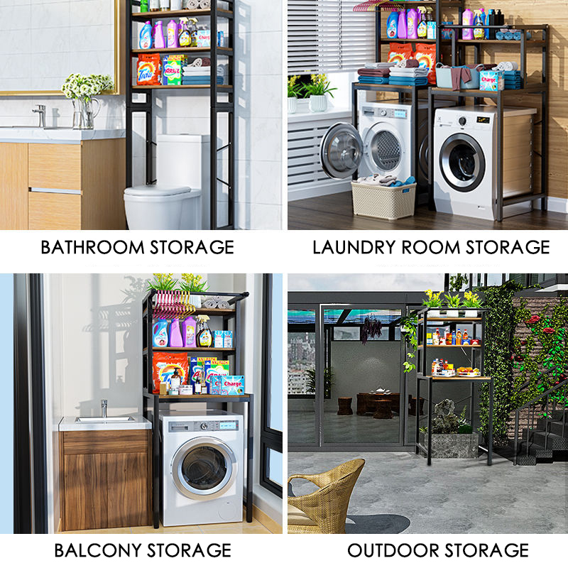 Washing Machine Rack Drum Clamshell 3Tier Storage Rack/Rak Mesin Basuh ...
