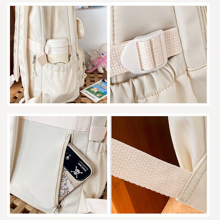 Korean Style Backpack Fashion 2026.Korean style backpack women large capacity waterproof fashion backpack ...