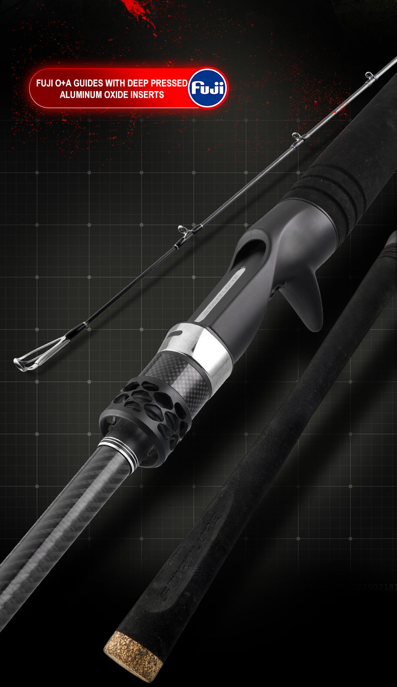 CEMREO Fuji O+A Ring Big Game Fishing Rod Spinning Casting Fishing Rod ...