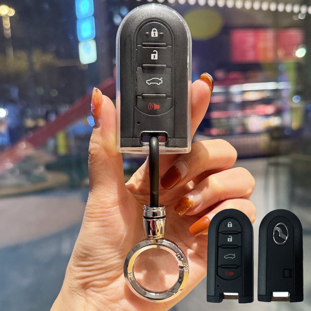Transparent key case For Perodua Bezza MYVI ARUZ AXIA key cover keyless ...