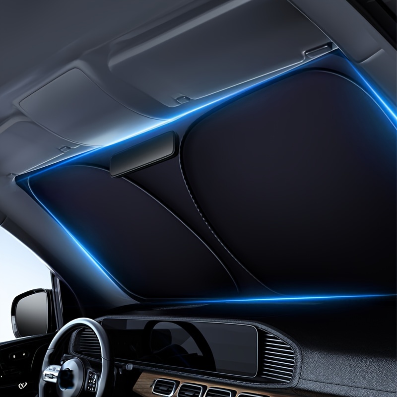 Car Interior Sunshade UV Protection Front Window Windshield Cover ...