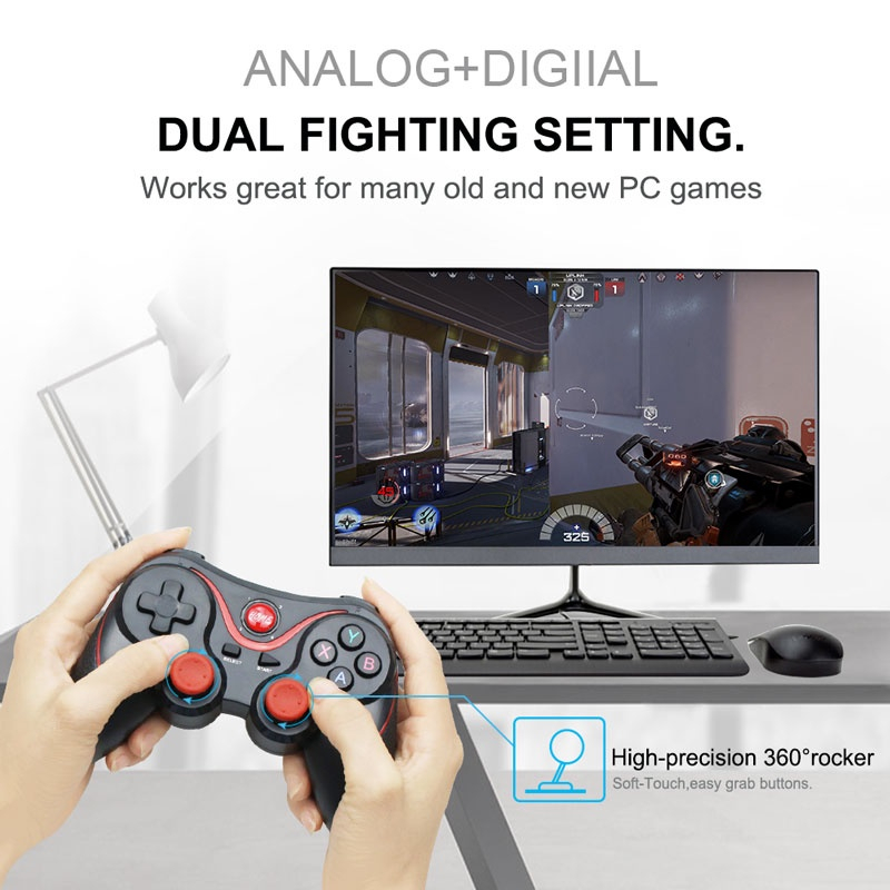 Game Controller Bluetooth Wireless Android 10S Gamepad Controller For ...