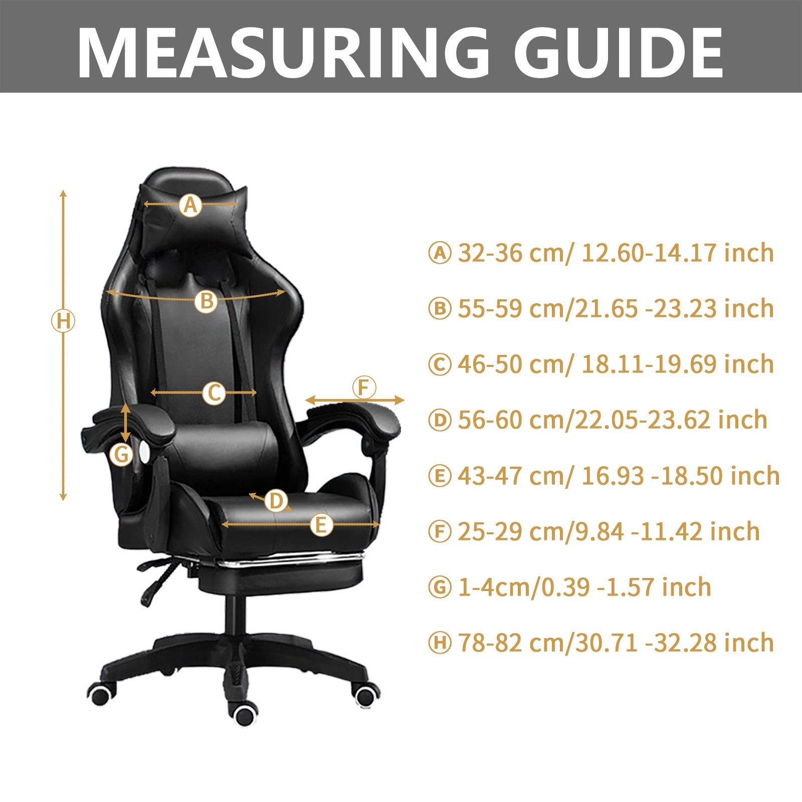 Simple home gaming chair cover, universal computer gaming seat