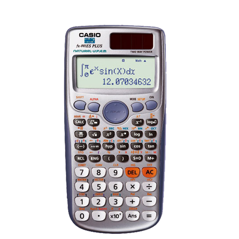 Casio FX-991eS PLUS is a scientific function calculator for middle and ...