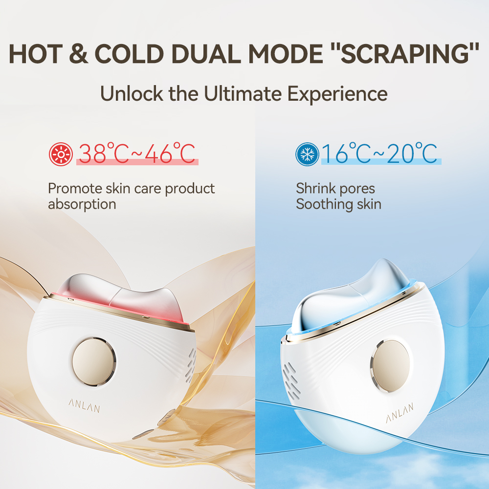 ANLAN Electric GuaSha Face Facial Tool Lifting & Massage Beauty Device ...