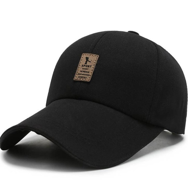 Yokufashion Black Plain Metal Adjust Cap Fashion Hats Outdoor Bull Caps ...