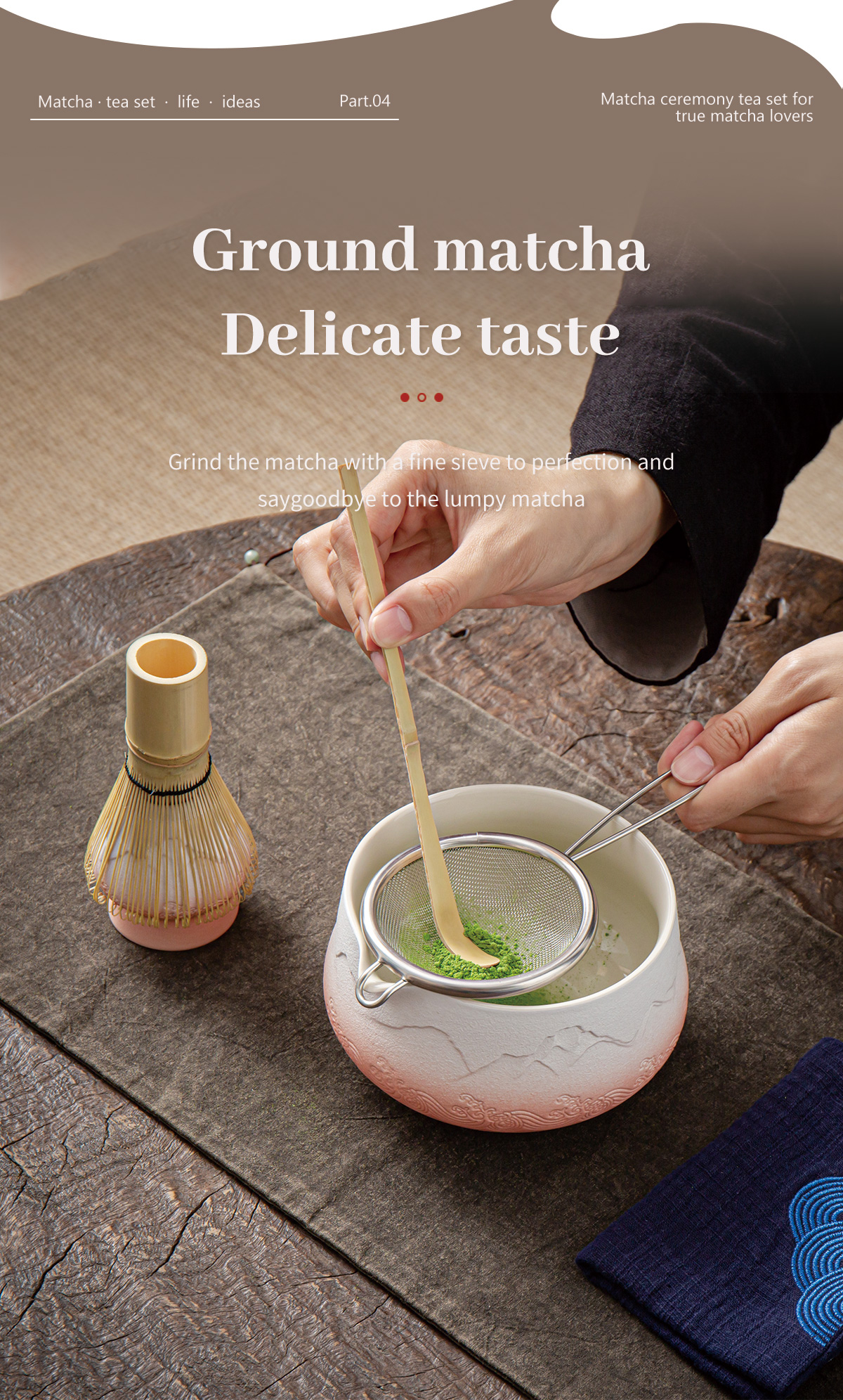 Bamboo Matcha Whisk Set – Traditional Chasen Whisk For Making Matcha Tea - View #7