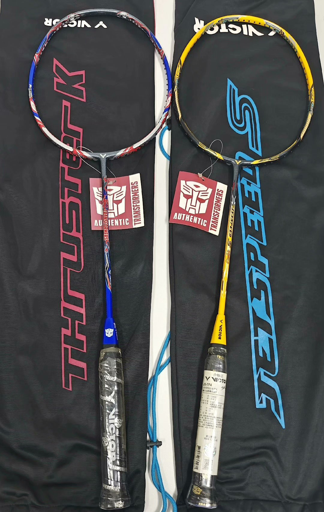 【Ready Stock】VICTOR Badminton Racket TK-TF4 Optimus Prime Transformers ...
