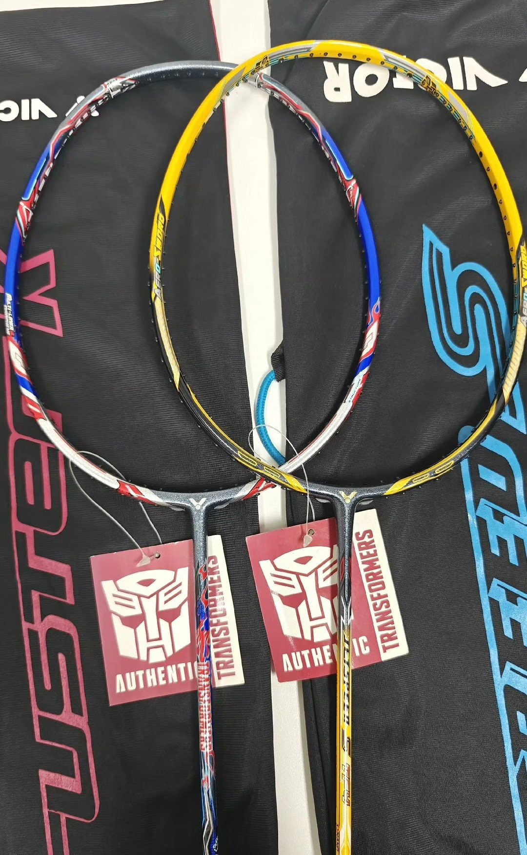 【Ready Stock】VICTOR Badminton Racket TK-TF4 Optimus Prime Transformers ...