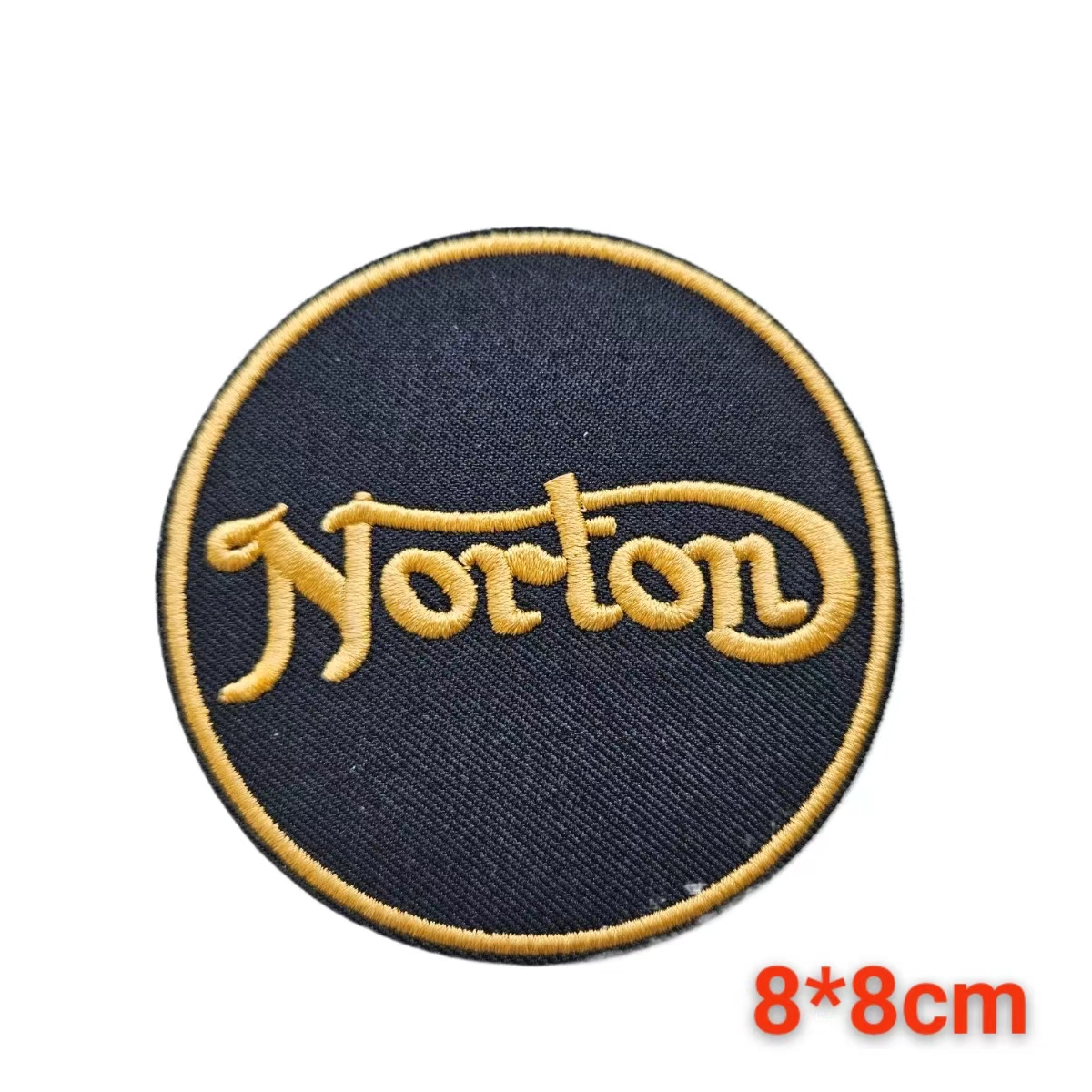 Moto Guzzi Round Embroidered Patch 2.75" across Iron-On Sew-On US ship Biker