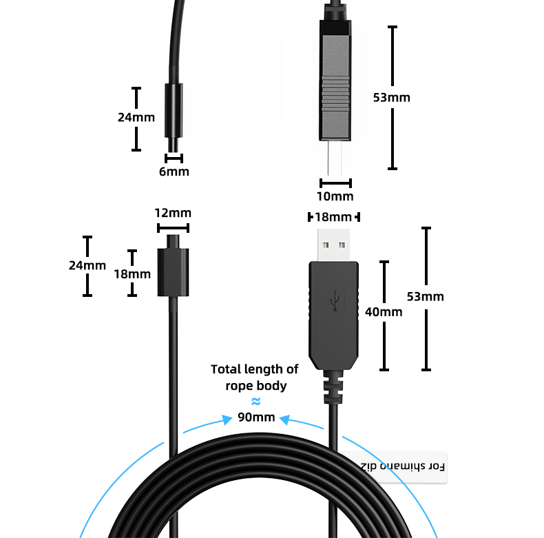 RRSkit Variable Speed Charging Plug Design For Shimano Di2 Road Bike E ...