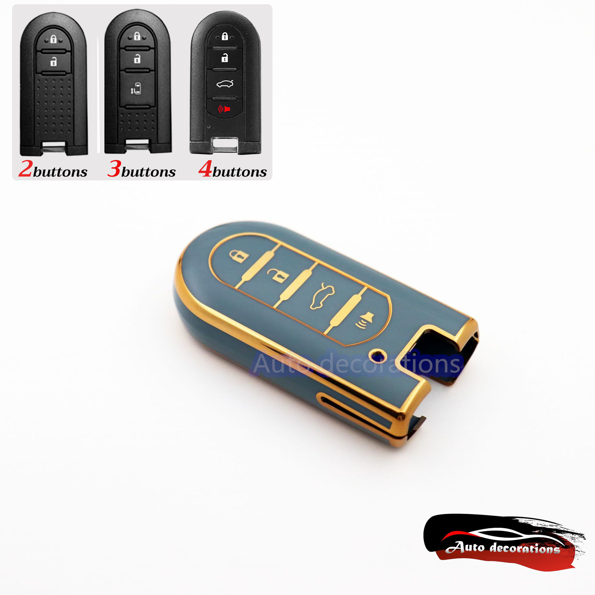 Perodua BEZZA MYVI car key case ARUZ AXIA key cover Perodua key chain ...