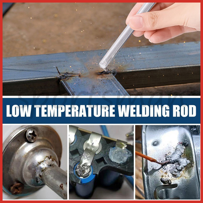 Easy Melt Aluminum Solder 6 Pcs Low/High Temp Welding Rods No Solder ...