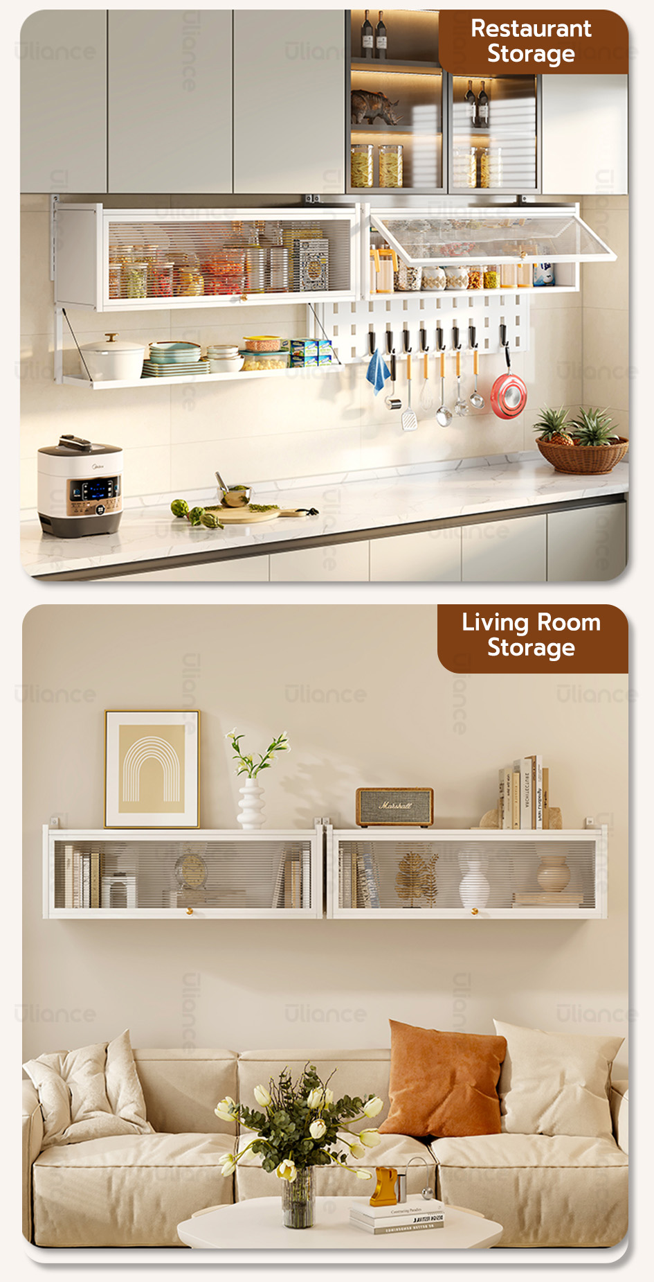 Wooden Medicine Cabinet Organizer Storage Shelf Doors Bathroom Wall Mount