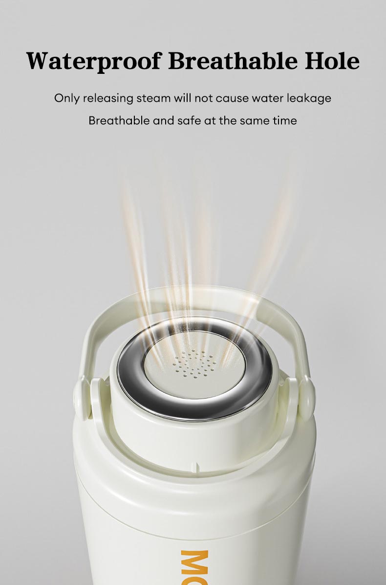 MODONG Portable 1000ML Electric Kettle Travel 316 Stainless Steel ...