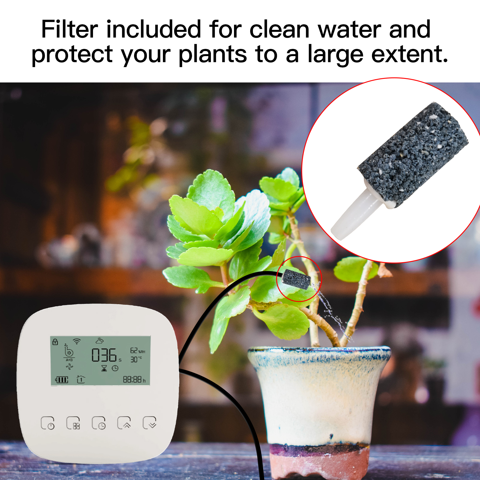 WiFi Tuya Smart Watering Machine Automatic Micro-drip Irrigation System ...