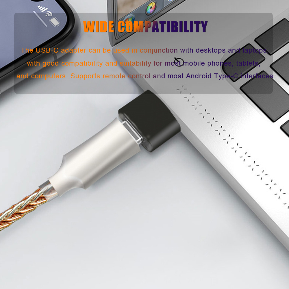 CX31993 DAC USB Type C to 3.5mm Jack Adapter CB1200AU EQ Toning Walk ...
