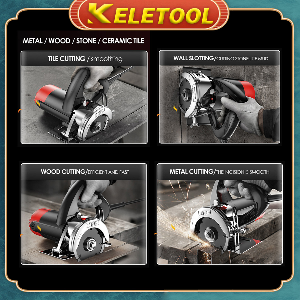 Potong kayu mesin cutting table cutter machine 2300AW Circular Saw Wood ...