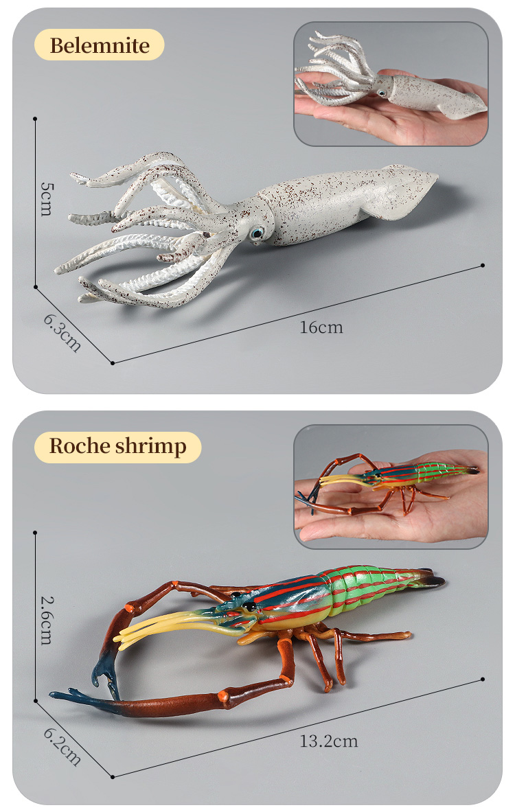 Simulation Sealife Animals Action Figures Ocean Fish Whale Shark ...