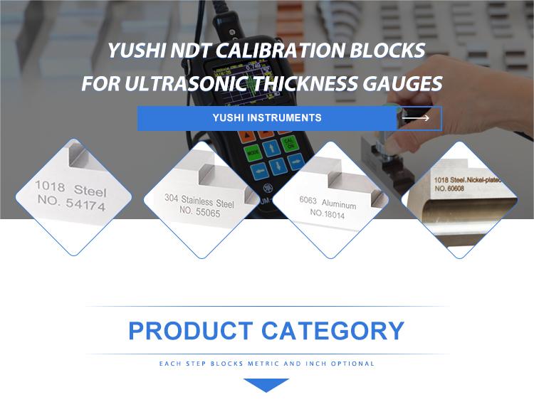 Yushi Step Wedge Ultrasonic Calibration Block Mm Mm Mm Mm Mm Mm For Ultrasonic