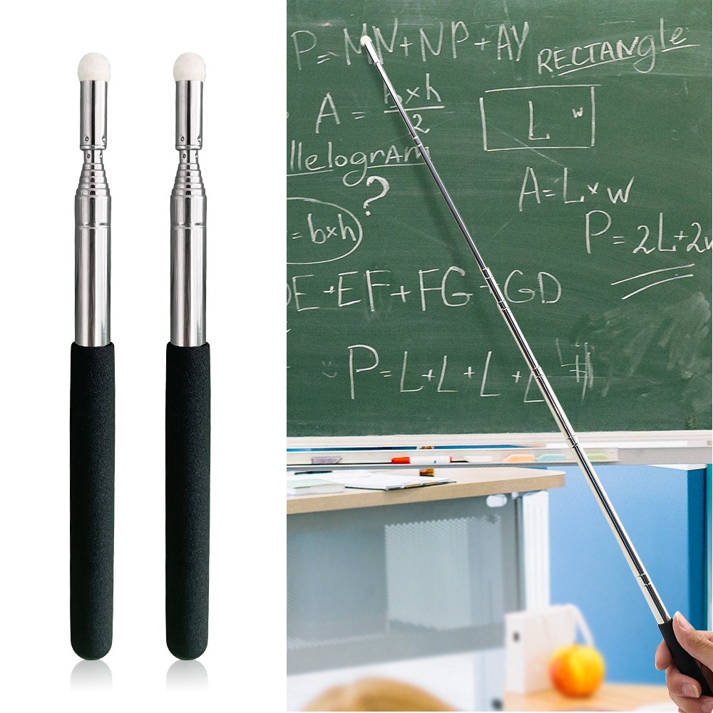 1Pcs Stainless Steel Extendable Hand Pointer Presenter Classroom ...