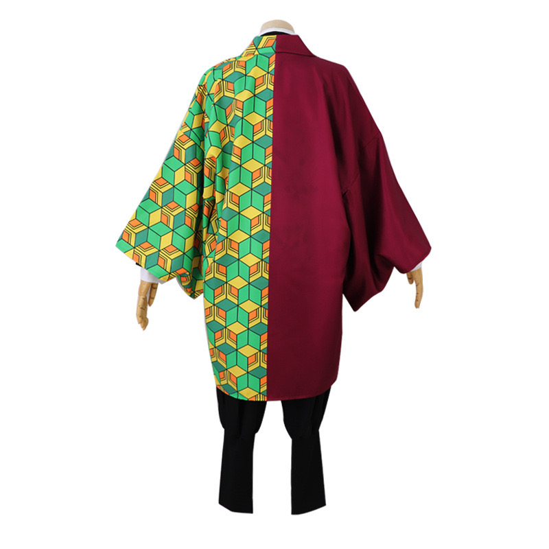 Anime Demon Slayer Kimetsu No Yaiba Tomioka Giyuu Cosplay Costume Suit ...