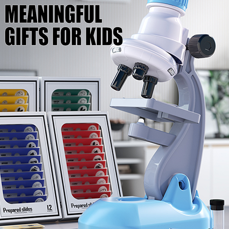 ♛1200X Ultra high definition microscope Science education toys for