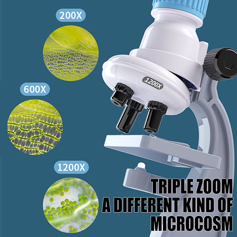 ♛1200X Ultra high definition microscope Science education toys for