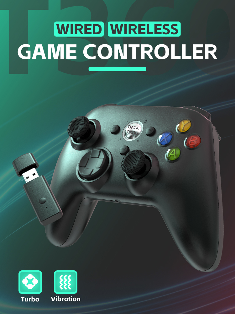 Wireless 2.4G USB Gamepad Gaming Control Game Pad Controller for XBox ...