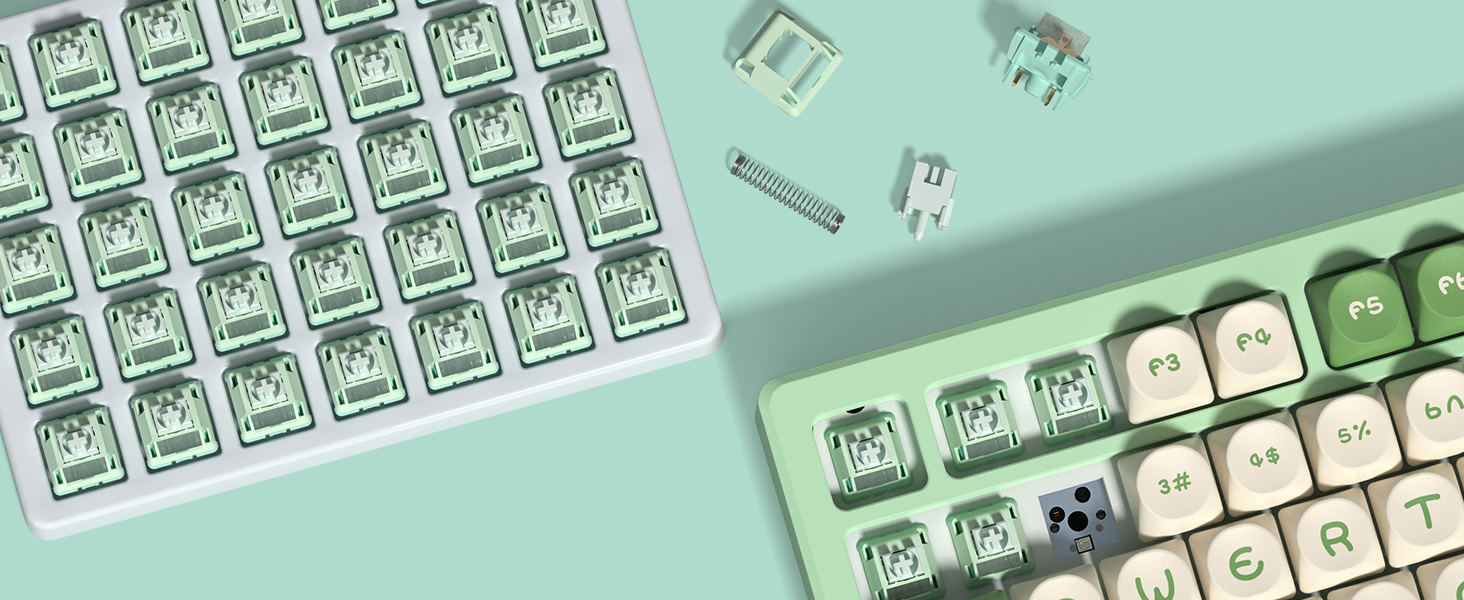 35pcs/70pcs/105pcs POM Whisper Liner Switch Set Universal for Cherry MX ...