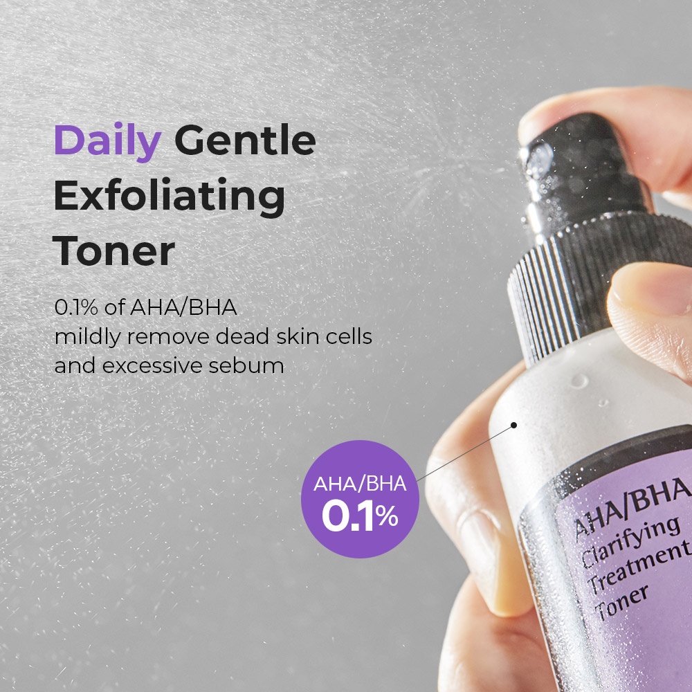 COSRX AHA/BHA Clarifying Treatment Toner 150ml - AHA BHA 0.1% Hydrating ...