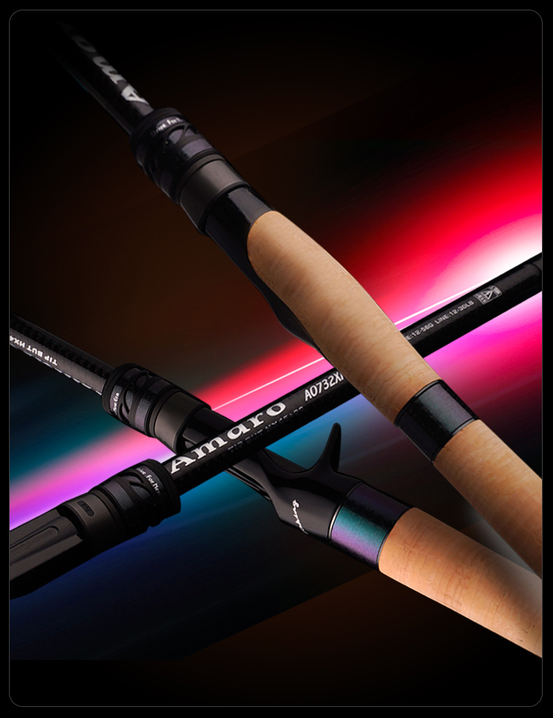 PURELURE High Carbon Long Throwing Amaro Pro Spinning Rod | Shopee Malaysia