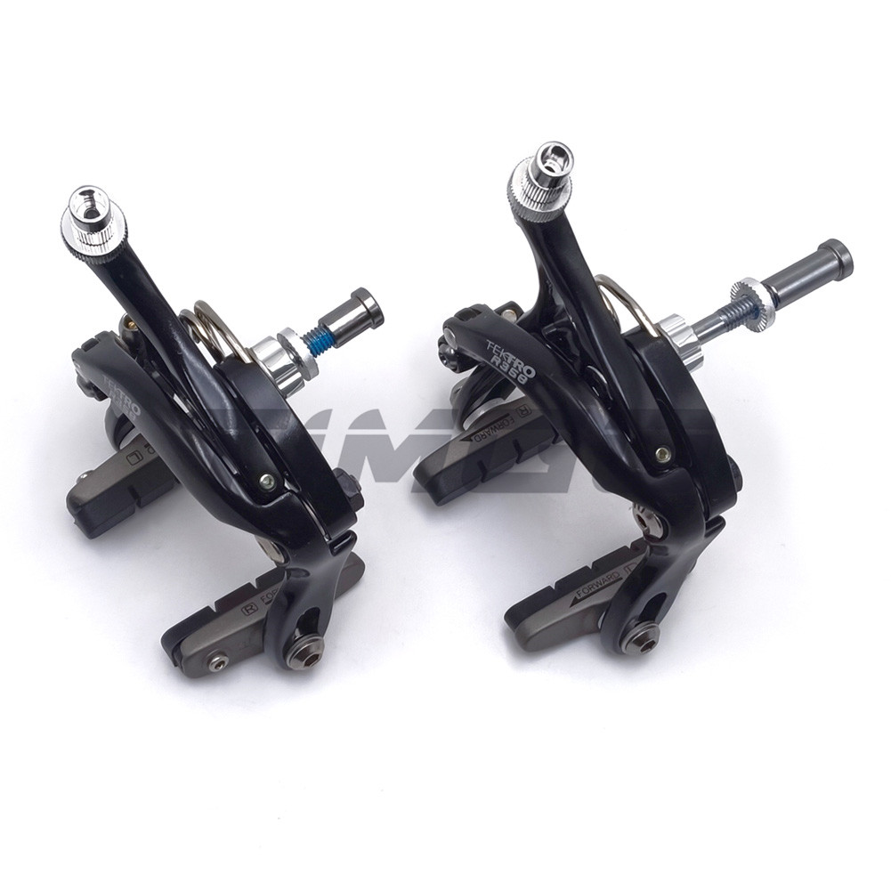 Tektro R358 Road Bike Long Reach Dual Pivot C-Brake Rim Brake Caliper ...
