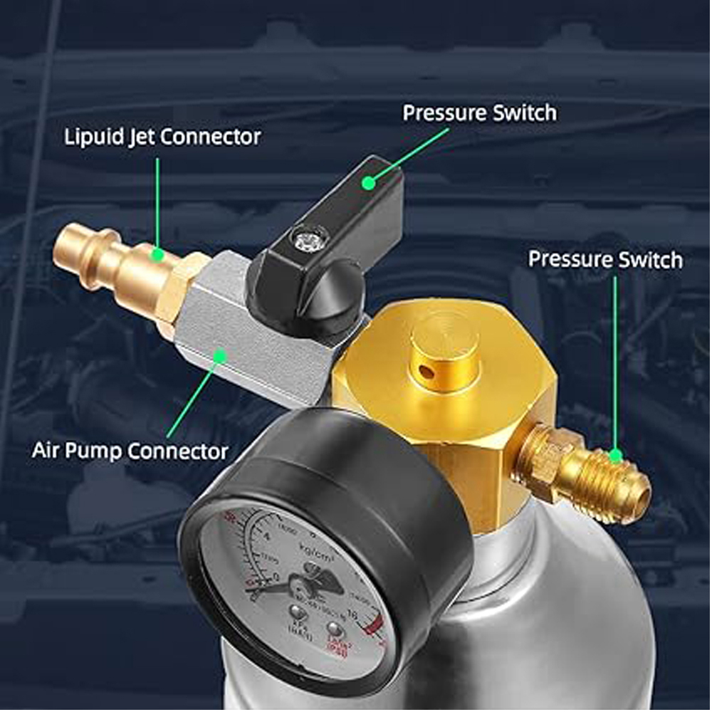 Car Air Conditioning Pipe Cleaning Bottle AC Flush Kit, Car Air ...