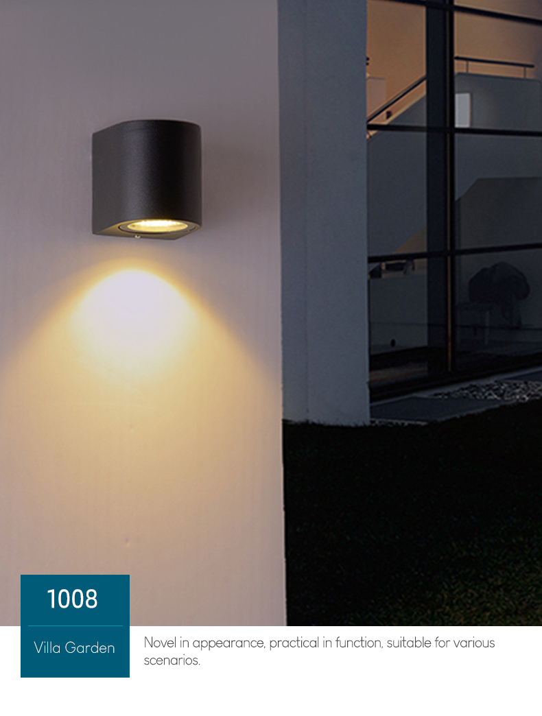 Outdoor Wall Light Waterproof Wall Lamp LED Modern Lighting Up Down ...