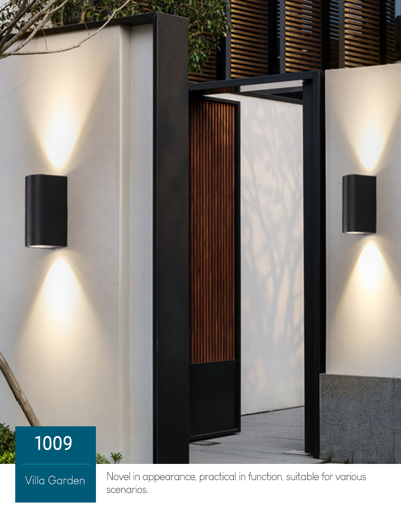 Outdoor Wall Light Waterproof Wall Lamp LED Modern Lighting Up Down ...