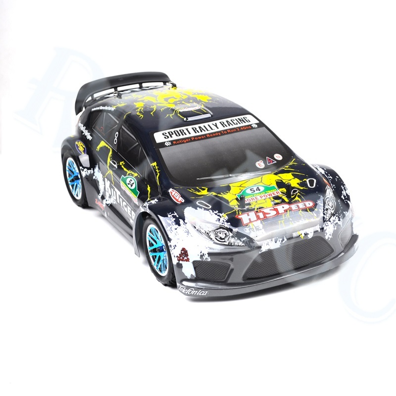 RC 280mm Wheelbase High-strength PVC Rally Car Shell w/Tail & Sticker ...