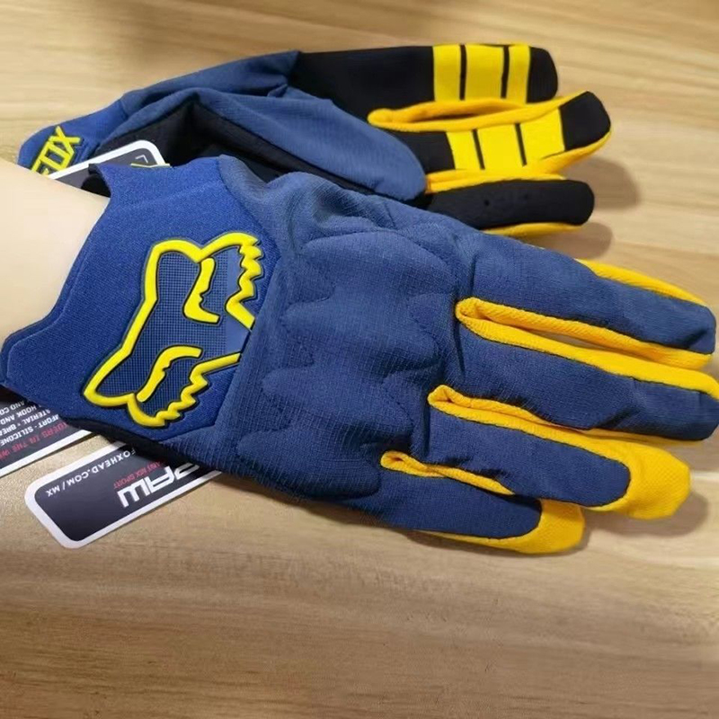 Buy Bike Cycling Gloves For Children Full Finger Non-slip Breathable Kids Gloves