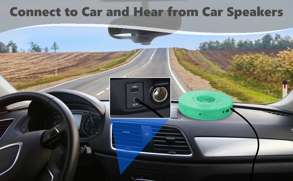 Portable Bluetooth CD player Rechargeable CD Walkman with speakers and ...