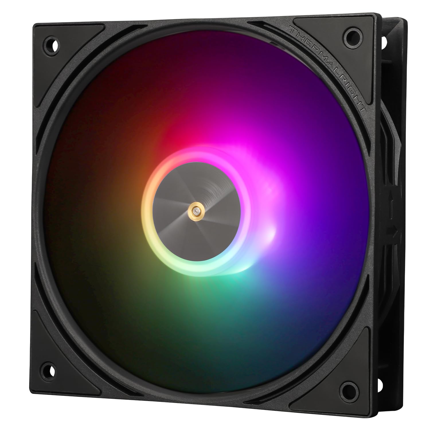 Thermalright TL-E12B V3 - Raffreddatore per CPU ad alta velocità di 2000 giri/min, ventola da 120 mm con ventola per computer ARGB (TL-E12B V3
