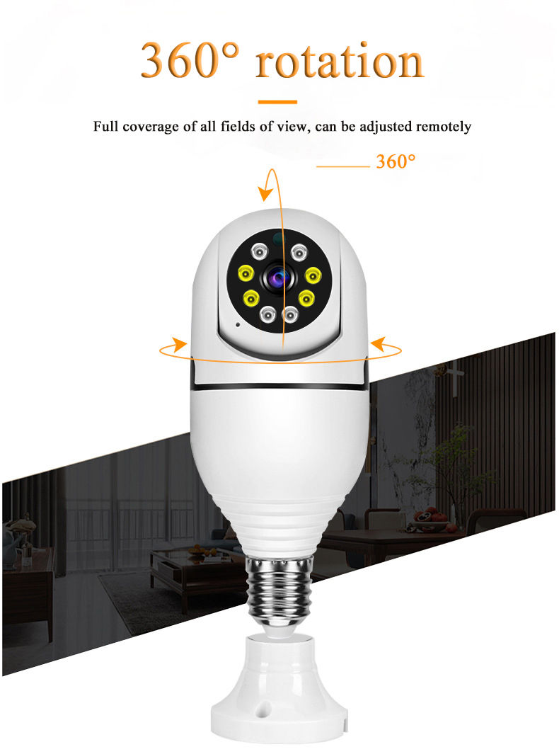 V380 Pro 5G CCTV Camera 8MP Bulb Camera No Need Internet Surveillance ...