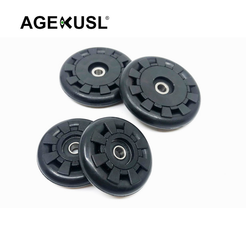 AGEKUSL Bike Easywheel Easy Wheels Rollers 1 Pair 58/46mm For Brompton ...