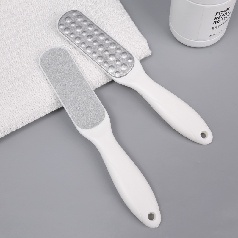 Double-sided Foot Calluses File Exfoliating Scrub Brush Stainless Steel ...