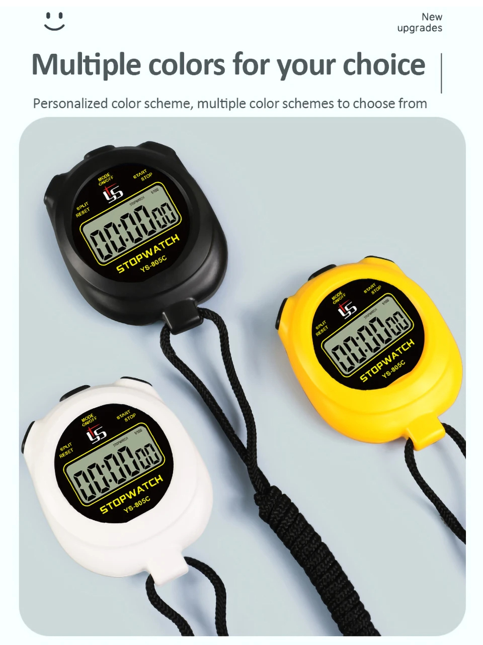 Professional Digital Timer Outdoor Sports Handheld Timer Waterproof ...