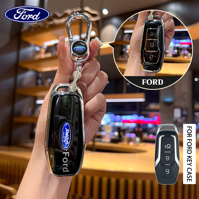 Ford car TPU smart key case Ford ranger xlt car key cover Ford keychain ...