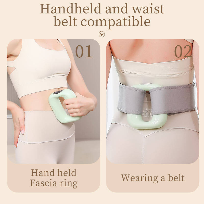 Fascia Gun Fat-shaking Machine Lazy Waist Abdomen Massage Ring ...